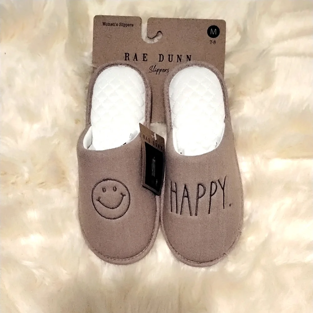 Rae Dunn Slippers - Picture 2 of 3